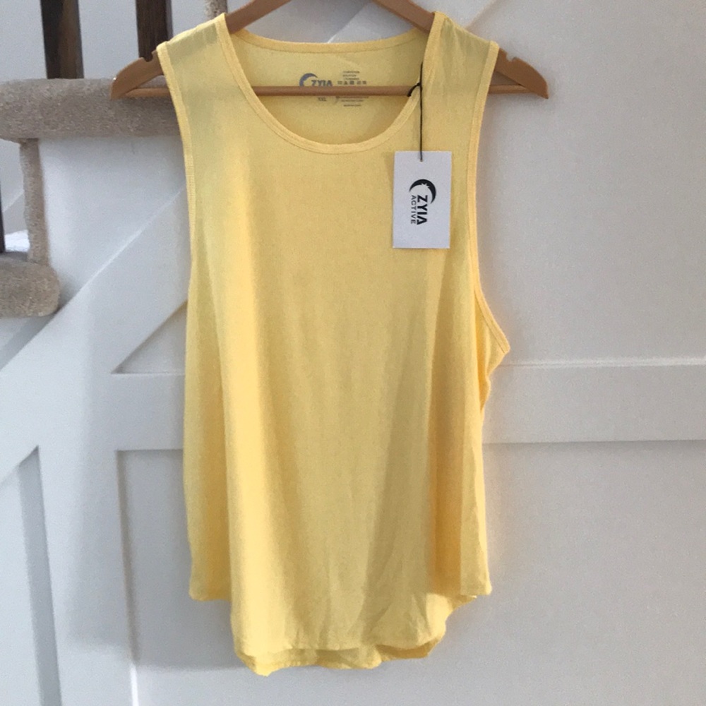 NWT Zyia Active Sunlight Premium Tank Top XXL